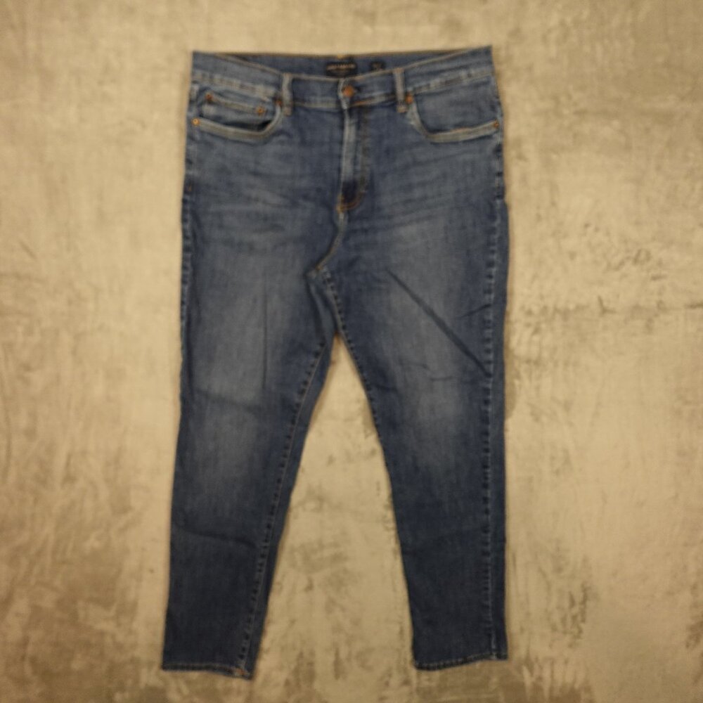 Lucky Brand Jeans 412 Athletic Slim Men's 38x32 Blue Denim‎